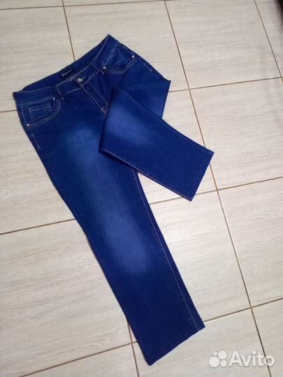 Джинсы муж. 54-56рр,прямые,на невысокого