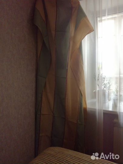 Комплект покрывало и шторы