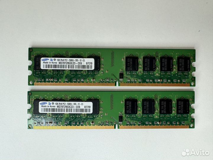 Оперативная памать samsung DDR2