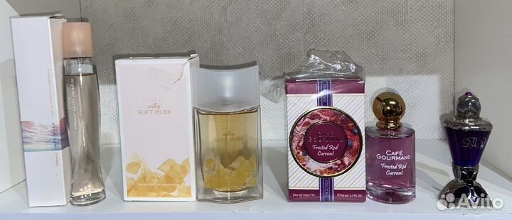 Парфюмерия б/у (много), миддл-маркет, см.список