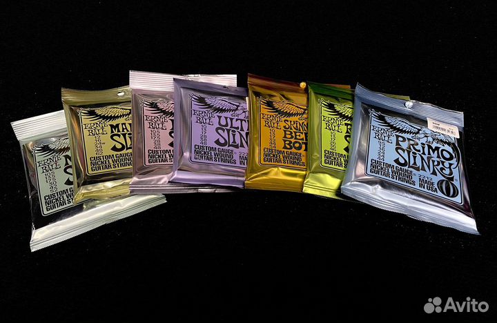 Ernie Ball оригинальные струны для электрогитары