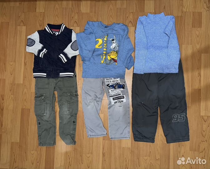 Детские вещи пакетом на мальчика до 5 лет