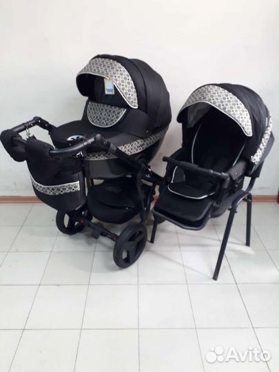 Коляска Adamex Monte Carbon 2в1 (3в1) Польша