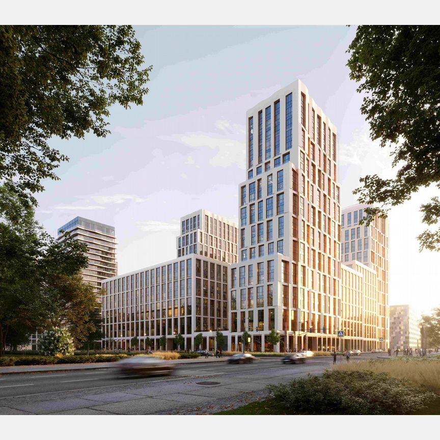 2-к. квартира, 90,7 м², 4/22 эт.