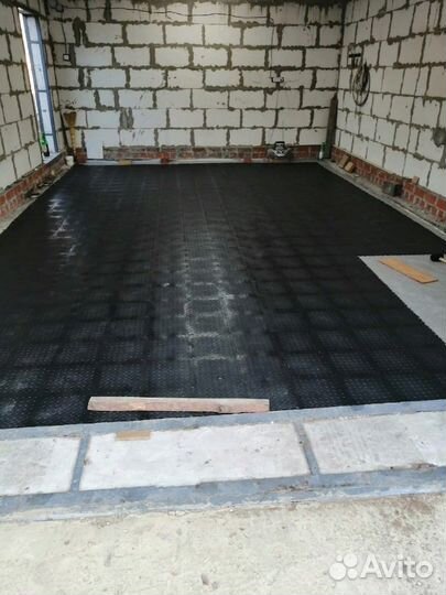 Модульные полы для гаража