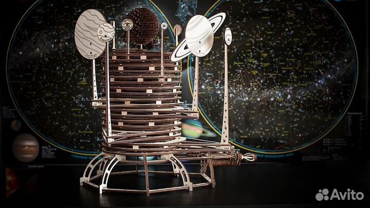 Сборная деревянная модель «Планетарий» (EWA)