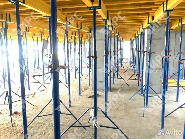 Опалубка на телескопических стойках (аренда)