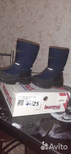 Сапожки синие kuoma 25р