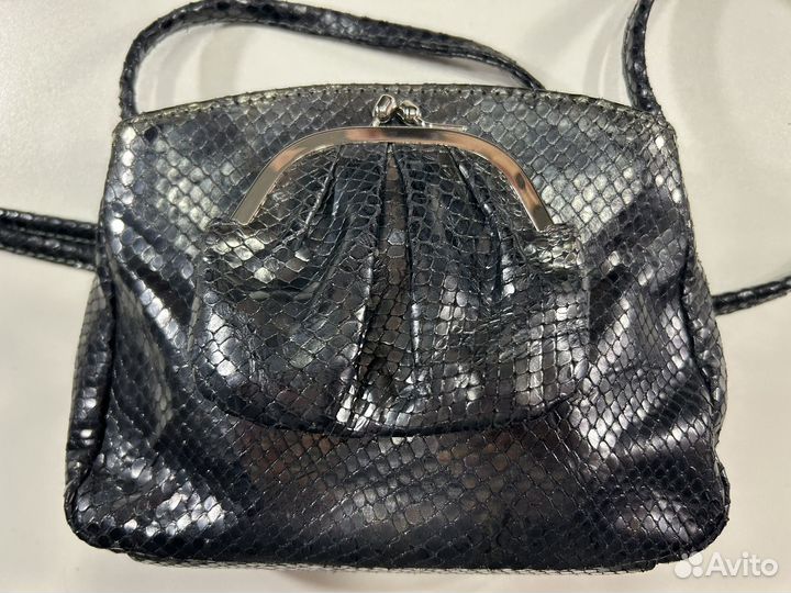 Сумка мини микро Gillian змея винтаж y2k