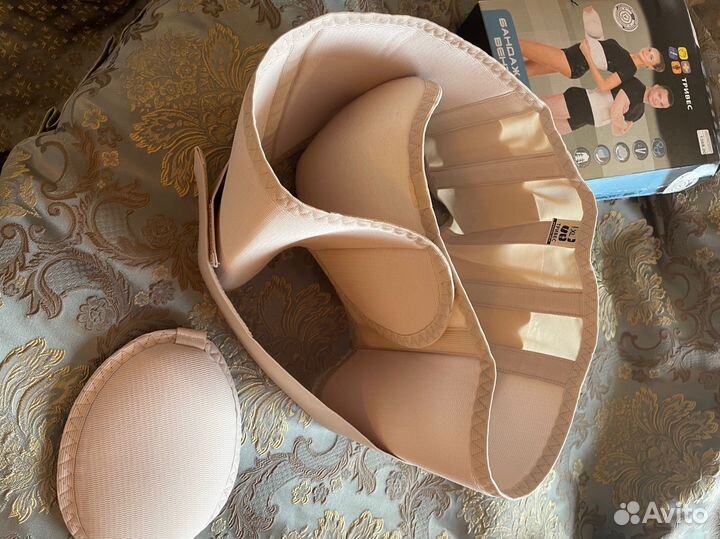 Бандаж пояс грыжевой вентральный XL Тривес 1442