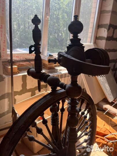 Прялка деревянная старинная