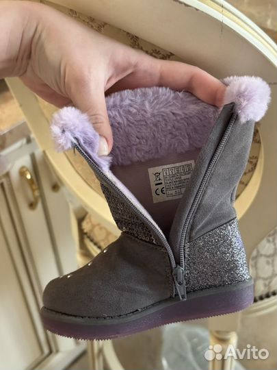Skechers сапоги 22 размер