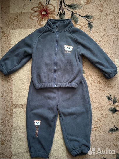 Флисовый костюм 98