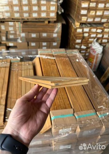 Паркетная доска тик PLM-4713