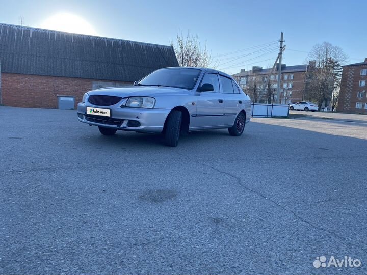 Hyundai Accent 1.5 МТ, 2005, 268 000 км