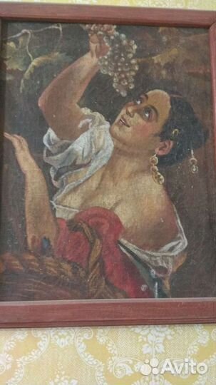 Картина Брюллов Итальянский полдень