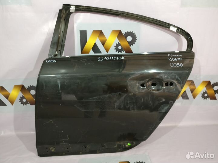 Renault Fluence Дверь Задняя левая Бу оригинал