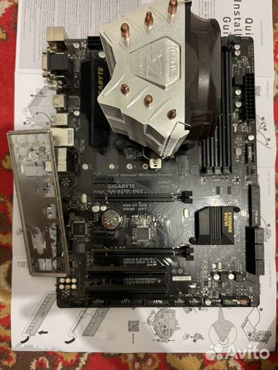 Материнская плата с процессором 1151v2