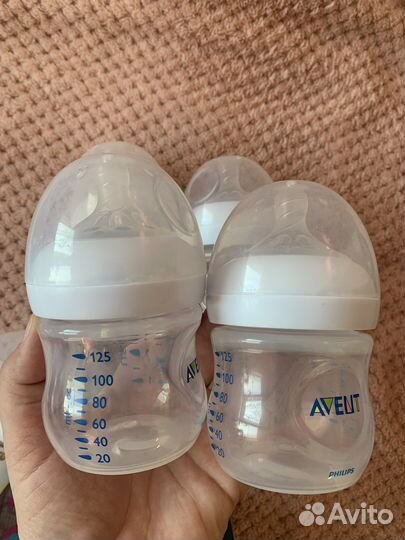 Бутылочки новые avent, baboo