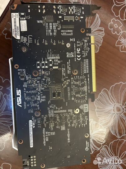 Видеокарта gtx 1060 6gb asus