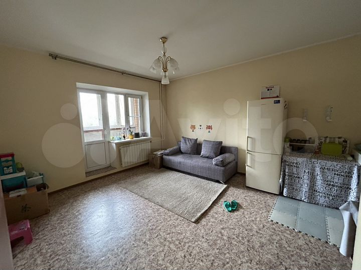 1-к. квартира, 61 м², 2/19 эт.