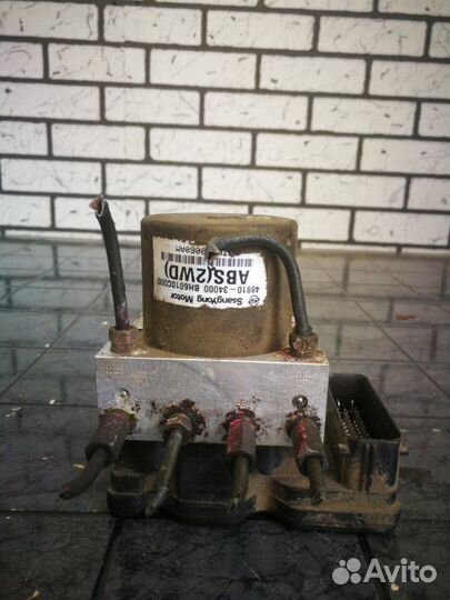 Блок абс (Насос) Ssangyong Actyon New D20DTF 2011