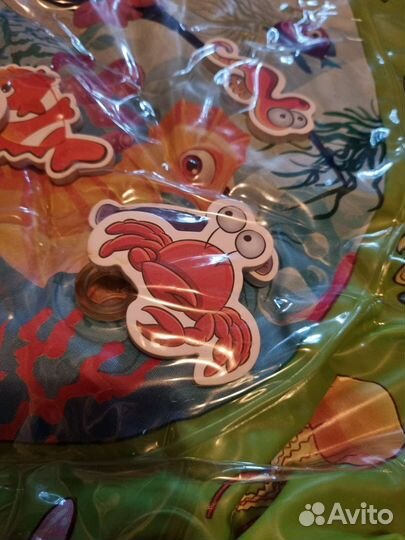 Надувной коврик для новорождённых