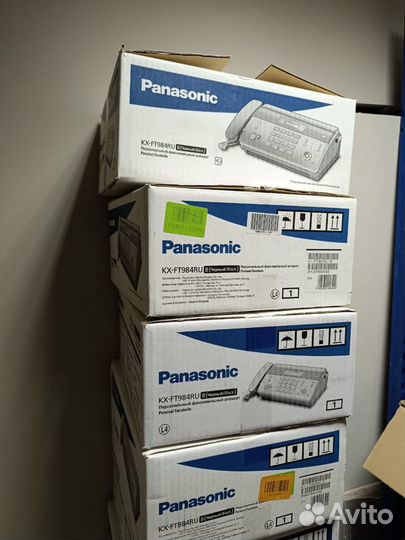 Факс Panasonic KX-FT984RU-B Черный