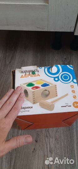 Детские развивающие игрушки от 1 года