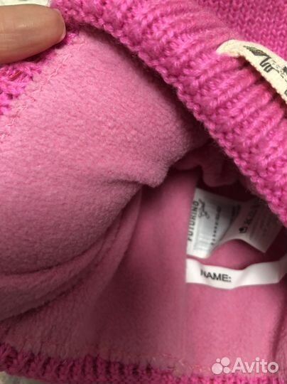 Шапка 50/52 зима для девочки