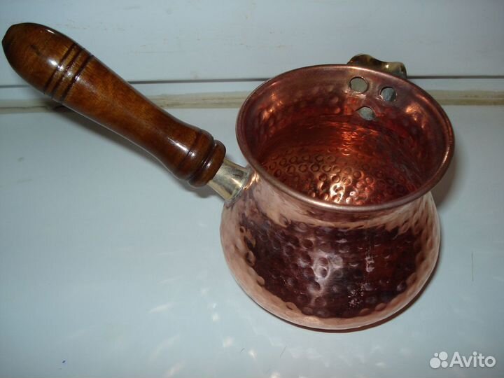Тyрка для кофе медная медь Индия редкая Походная