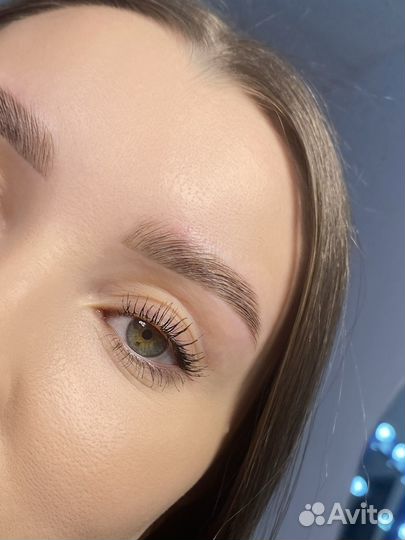 Ламинирование, окрашивание бровей