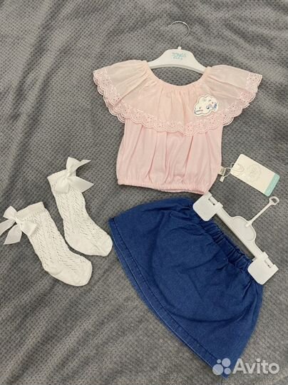 Костюм для малышки на годик 86