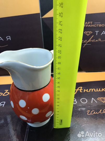 Кувшин Фарфор Горошек Барановка