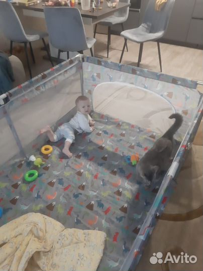 Большой детский манеж