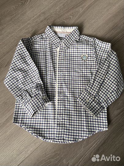Рубашка для мальчика 2 года новая