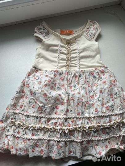 Платье для девочки 86