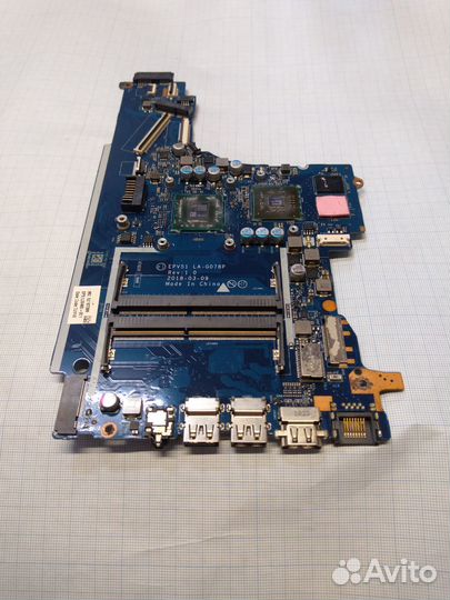 Плата для ноутбука HP 15-db la-g078p A9-9425 R5 M4