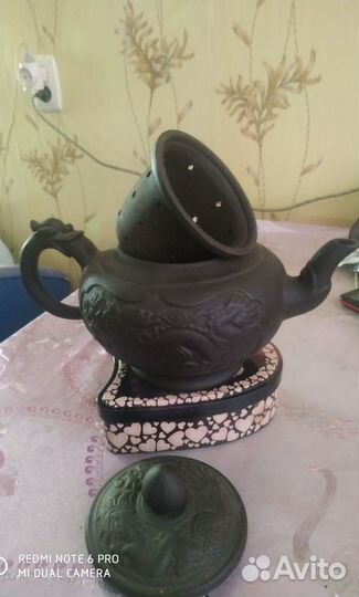 Чайник заварочный фарфоровый