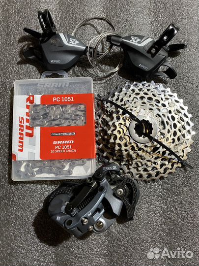Групсеты Sram X7, X9, X0