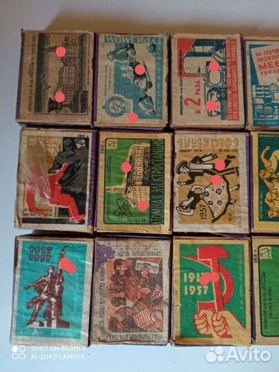 Спички СССР в деревянных коробках 1955-1967