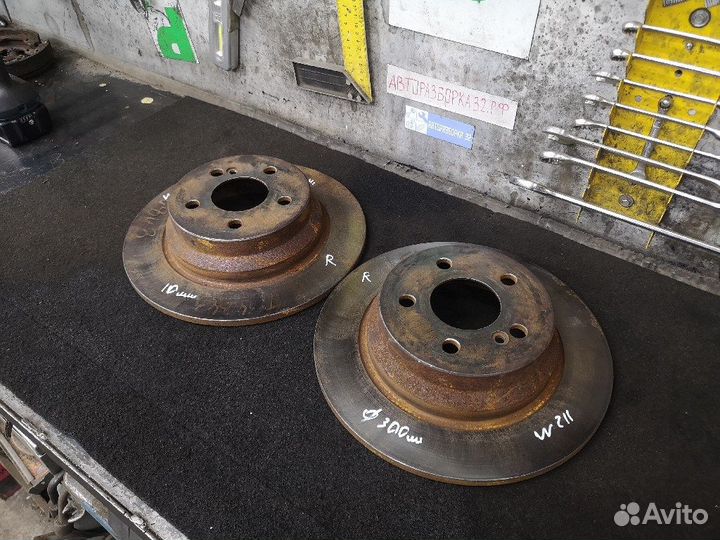 Задние тормозные диски Мерседес W211 W212