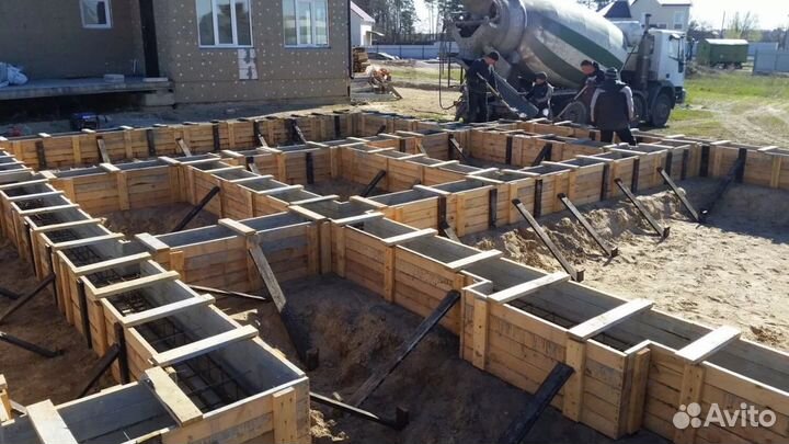 Фундаментные работы