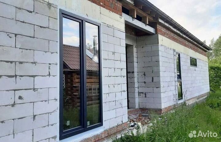 Остекление окон и балконов пвх