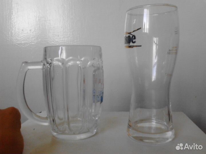 Пивные кружки, бокалы, стаканы