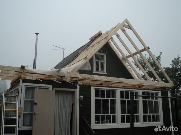 Ремонт и реконструкция домов и фундамента 