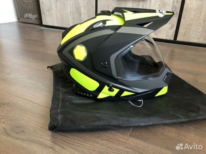 Шлем мотард ataki jk802