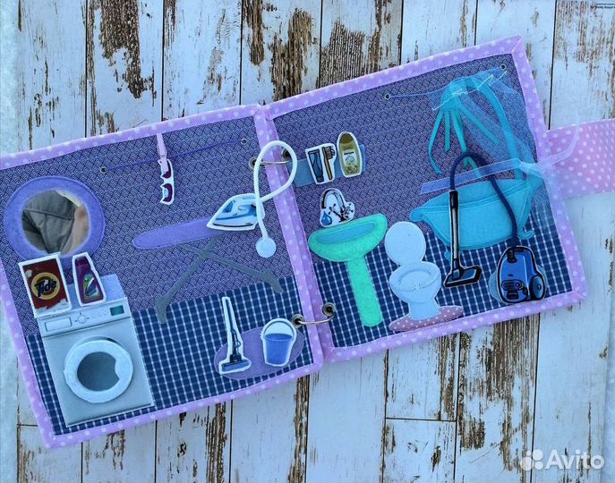 Книжка из фетра 