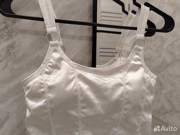 Топы женские атласные