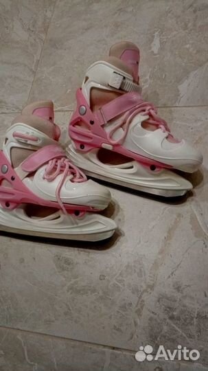 Коньки ледовые детские 33-37 размер